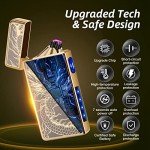 Gold Dragon Electric Arc Plasma Lighter - USB Rechargeable