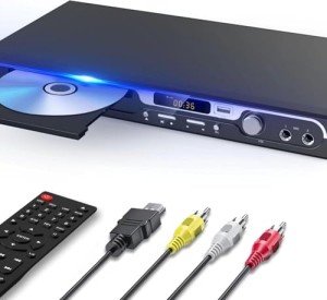 HD 1080P DVD Player with HDMI and USB Input