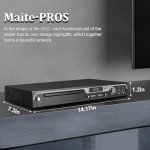 HD 1080P DVD Player with HDMI and USB Input