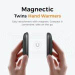OCOOPA Magnetic Rechargeable Hand Warmers - 2 Pack