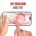 2-Pack Tempered Glass Screen Protectors for iPhone 15/15 Pro