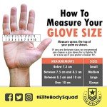 Soft Leather Weight Lifting Gloves with Wrist Support
