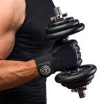 Soft Leather Weight Lifting Gloves with Wrist Support