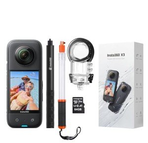 Insta360 X3 360° Action Camera Bundle with Accessories