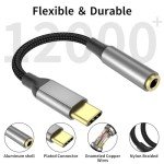 USB C to 3.5mm Audio Adapter with HiFi DAC