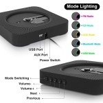 Bluetooth Wall-Mount CD Player with HIFI Speaker