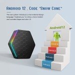 Android TV Box 12.0 with 4GB RAM 32GB ROM