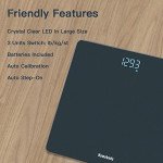 Homebuds Digital Bathroom Scale with LED Display