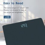 Homebuds Digital Bathroom Scale with LED Display