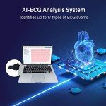 Portable 12 Lead ECG Monitor with AI Analysis