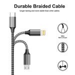 4 in 1 Nylon Braided Multi Charger Cable