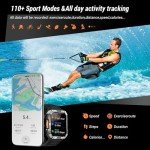 Military Smart Watch: Calls, Fitness & Outdoor Use