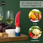 Gnome-Themed Cheese Knife for Fun Kitchen Use