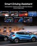 Pelsee P3 4K Dual Dash Cam with Wi-Fi