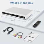 All-Region HD DVD Player with HDMI & USB Input