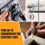 Compact Ratchet Screwdriver Set for Tight Spaces