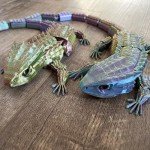 Large Colour Changing Reptile Fidget Toys Set