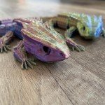 Large Colour Changing Reptile Fidget Toys Set