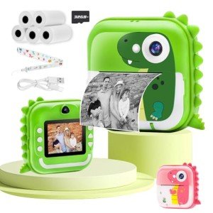 TOYOGO Kids Instant Print Camera - 1080P HD