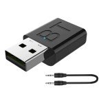 Bluetooth AUX Stereo Receiver Adapter for Speakers