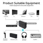 Bluetooth AUX Stereo Receiver Adapter for Speakers