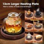 Smart Mug Warmer with Temperature Control & Auto Shut Off