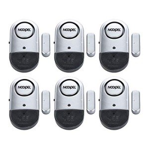 6-Pack Window Door Alarms with Loud Siren