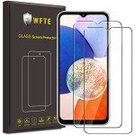 2-Pack Tempered Glass Screen Protector for Galaxy A14 5G
