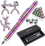 Waksox Magnetic Fidget Pen for Teens (Multicolor)