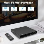 Region-Free Compact DVD Player with HDMI Output