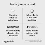Kobo Clara eReader - 6" Touchscreen, Waterproof, Audiobooks