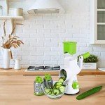 Rotary Cheese Grater with Stainless Steel Blades