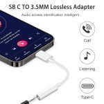 USB C to 3.5mm Headphone Adapter - 2 Pack