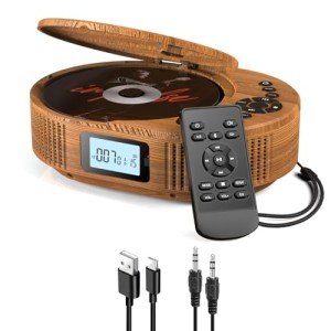 Portable CD Player & Bluetooth Speaker Combo