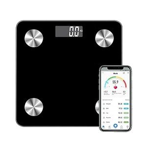Smart Bluetooth Bathroom Scales with App Support