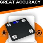 Smart Bluetooth Bathroom Scales with App Support