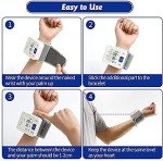 Portable Automatic Wrist Blood Pressure Monitor with Case