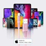 Ofuca 3-Pack 6FT Fast Charging iPhone Cables