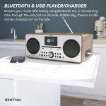 DAB DAB+ Digital Radio Bluetooth Speaker System