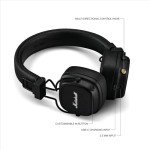 Marshall Major V Bluetooth Headphones - 100 Hours Playtime