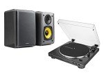 Audio-Technica AT-LP60 Turntable & Bluetooth Speaker Set