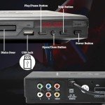 Nicoone Mini Multifunction DVD and VCD Player