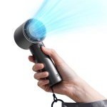Adjustable Turbo Mini Handheld Fan with 5000mAh Battery