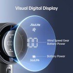 Adjustable Turbo Mini Handheld Fan with 5000mAh Battery