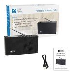 Ocean Digital Portable Wi-Fi/FM Radio with Bluetooth