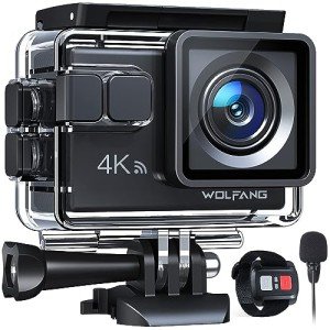 WOLFANG GA100 4K WiFi Waterproof Action Camera