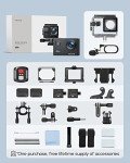 WOLFANG GA100 4K WiFi Waterproof Action Camera