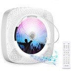 Bluetooth CD Player with Hi-Fi Sound and Remote