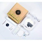 Bluetooth CD Player with Hi-Fi Sound and Remote