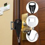 Portable Door Lock Set for Travel Security